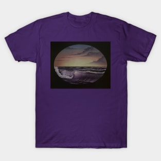 Dark Sunset Wave T-Shirt